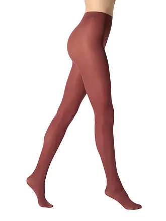 OROBLU | Strumpfhose ALL COLORS 50 Den deep red | braun